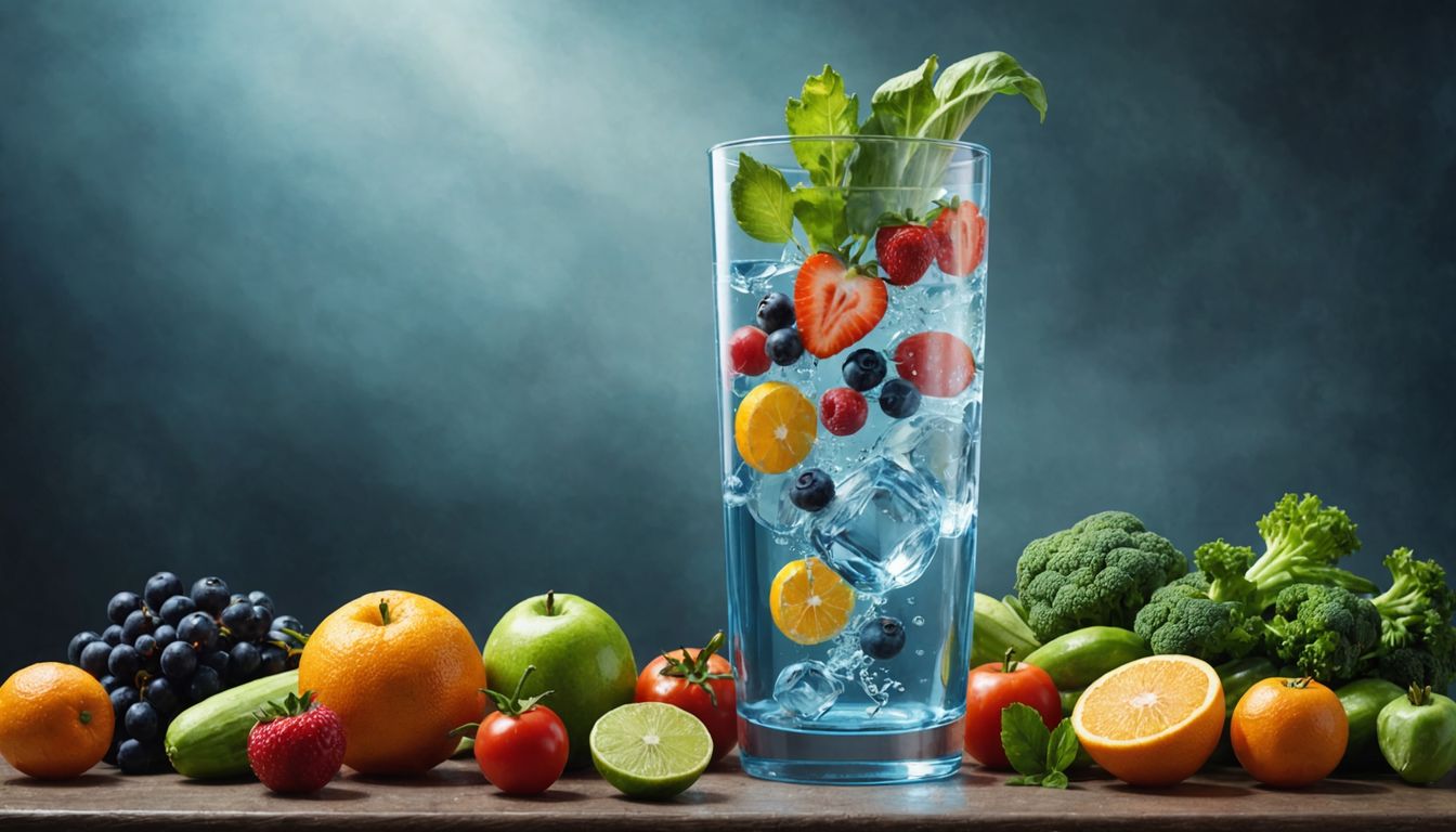 Alkaline water with fresh produce to remove pesticides